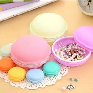 NIP 6pcs Macaroon Shape Jewelry Storage Box
